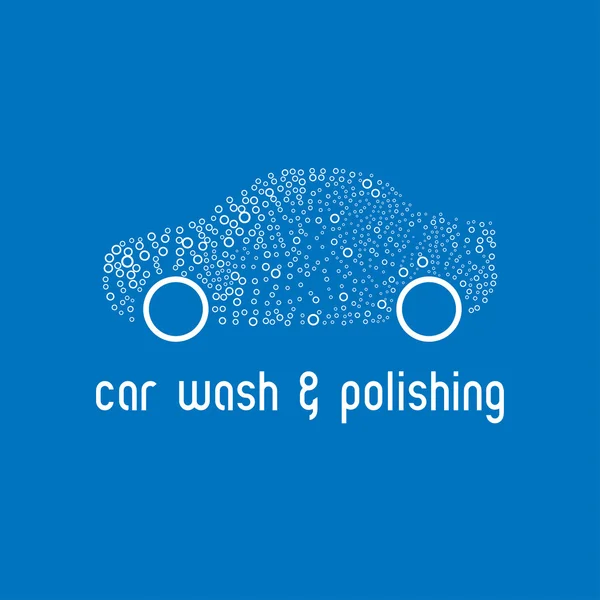 Desenho de vetor de lavagem de carro —  Vetores de Stock