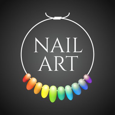 Manikür vektör logosu