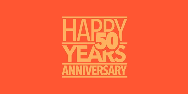 Years Anniversary Vector Icon Logo Banner Design Element Composition Letters — Stock Vector