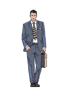 işadamı vektör karakteri