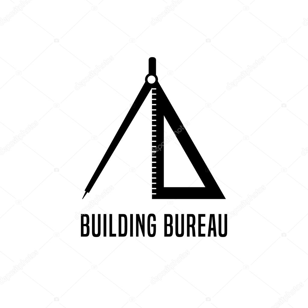 House building and remodeling vector icon or logotype