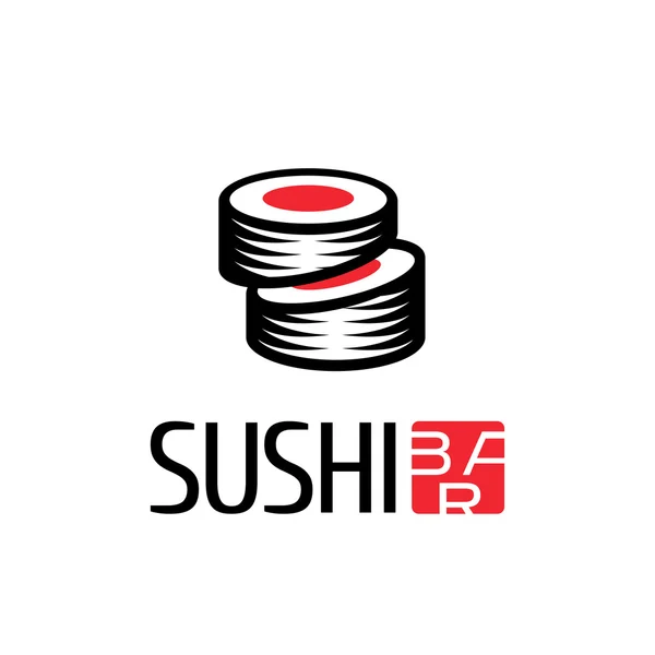 Διάνυσμα λογότυπο, στοιχείο του σχεδιασμού για το εστιατόριο σούσι — Διανυσματικό Αρχείο