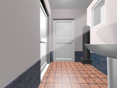 banyo oda girişi