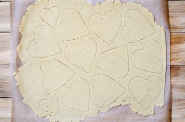 gingerbread kalpler hazırlama Üstten Görünüm