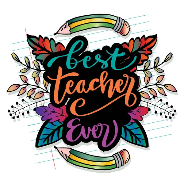 Gelmiş geçmiş en iyi el yazısı öğretmeni. Eğitim alıntısı.