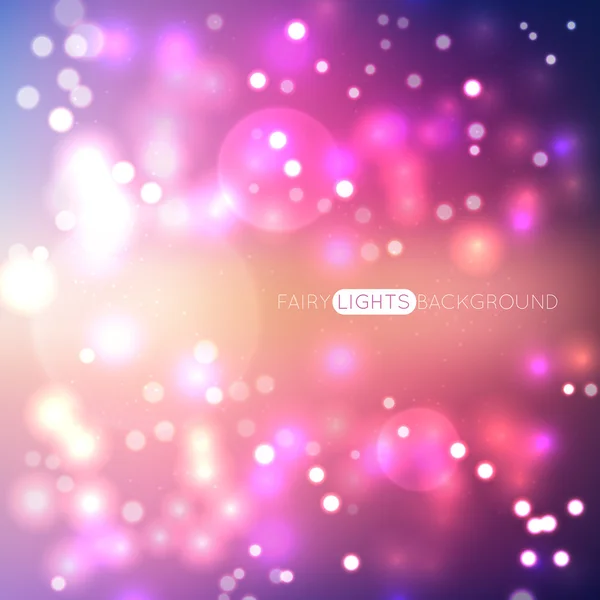Fond de lumières violettes — Image vectorielle