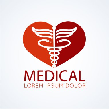 Tıbbi logo şablonu