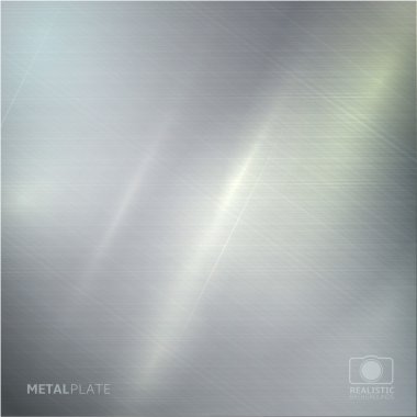 gri krom metal doku