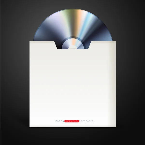 Реалистичный компакт-диск — стоковый вектор
