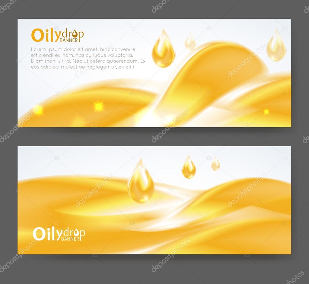 Yellow Oily drop icon