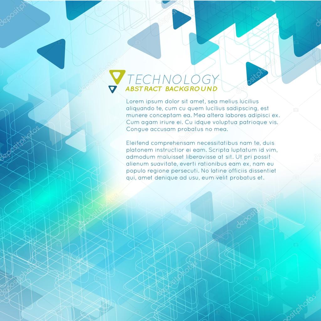 Abstract futuristic Technology template