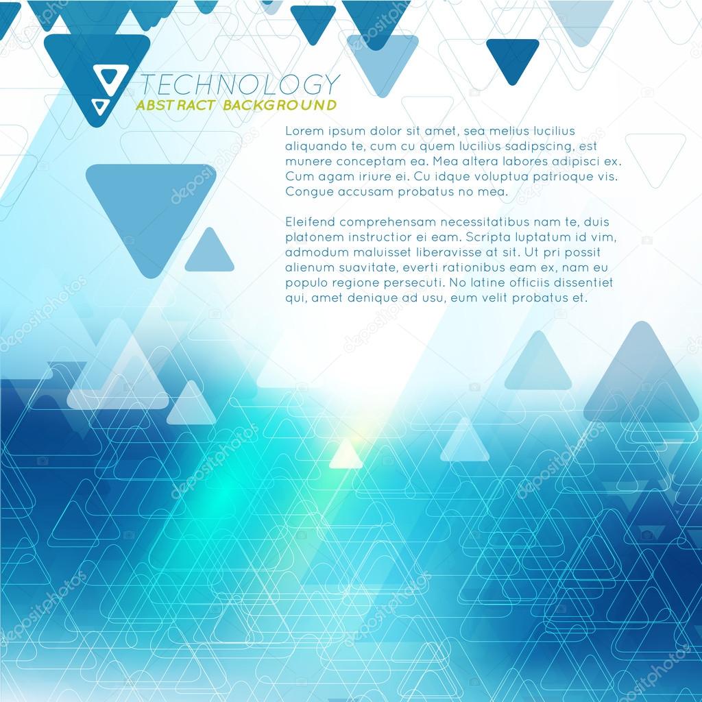 Abstract futuristic Technology template