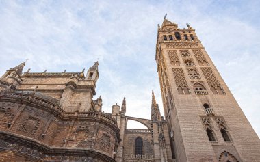 Aziz Meryem 'in Katedrali. Sevilla 'daki Roma Katolik Katedrali, Endülüs, İspanya