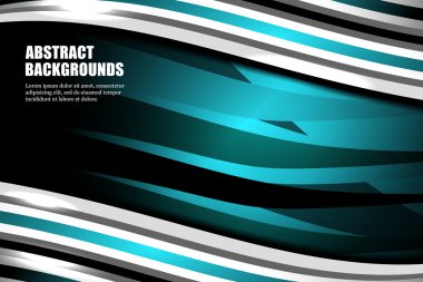 Soyut Dalga Arkaplanı