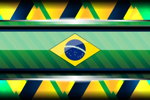 Brasil abstrato fundos design — Vetor de Stock