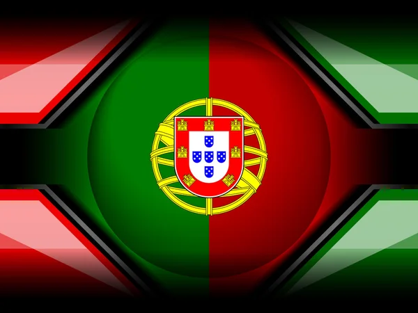 Bandera portugal fondos modernos — Archivo Imágenes Vectoriales