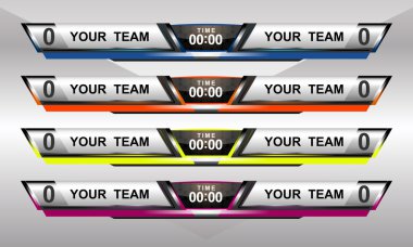 Çetele modern şablonu