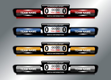 Çetele Spor Futbol ve futbol için şablon