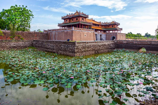 Templo Las Generaciones Ciudadela Hue Imperial Citadel Thang Long Vietnam — Foto de Stock