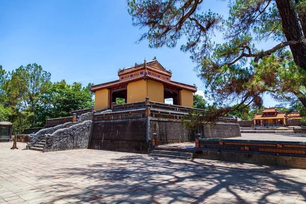 Kuil Generasi Benteng Hue Imperial Citadel Thang Long Situs Warisan — Stok Foto