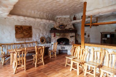 18 Ekim 2020 'de Rusya, Kırım' daki ev oteli..