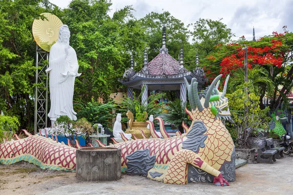 Chua Van Shell Temple Dragon Labyrinth Temple Located Kilometers Nha — Stock Photo, Image