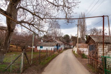 Kırım 'da bilim, dağlarda gözlemevi. Kırım, Ukrayna 16 Mart 2021