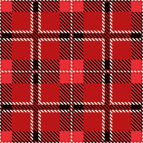 Sömlös tartan mönster — Stock vektor