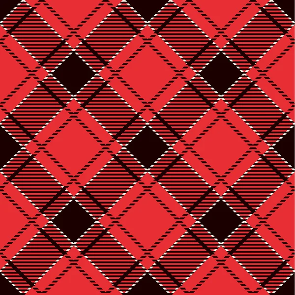 Modèle de tartan sans couture — Image vectorielle