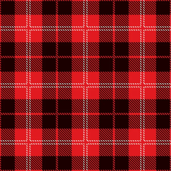 Sömlös tartan mönster — Stock vektor