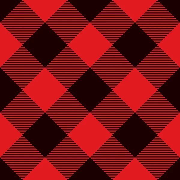 Sömlös tartan mönster — Stock vektor