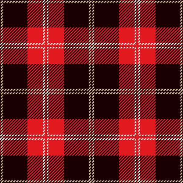 Sömlös tartan mönster — Stock vektor