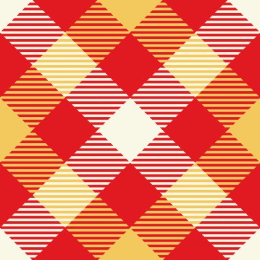 Dikişsiz ekose deseni