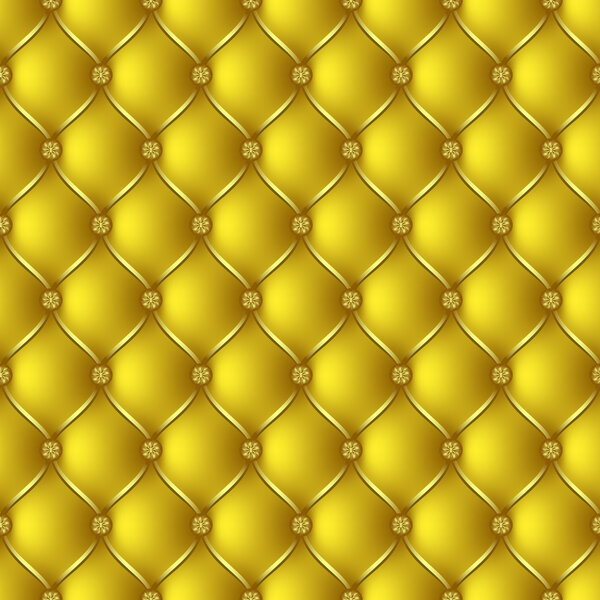 Abstract upholstery on a gold background