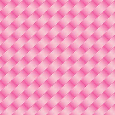 Geometrik dikişsiz desen pembe arka plan ile Duvar Kağıdı