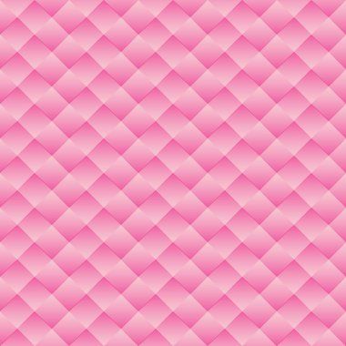 Geometrik dikişsiz desen pembe arka plan ile Duvar Kağıdı