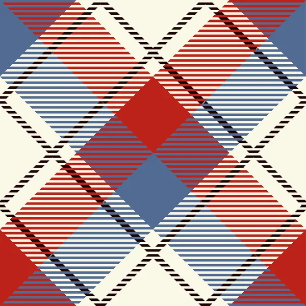 Modèle de tartan sans couture — Image vectorielle