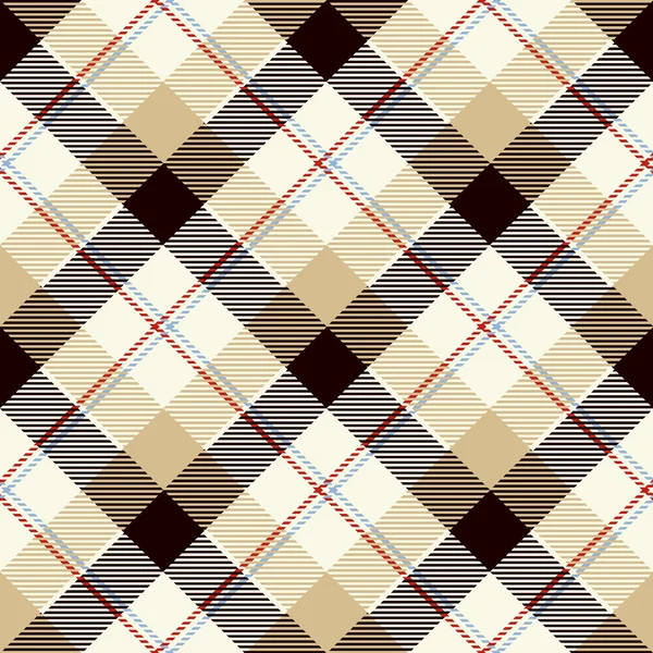 Seamless Tartan Pattern — Stock Vector