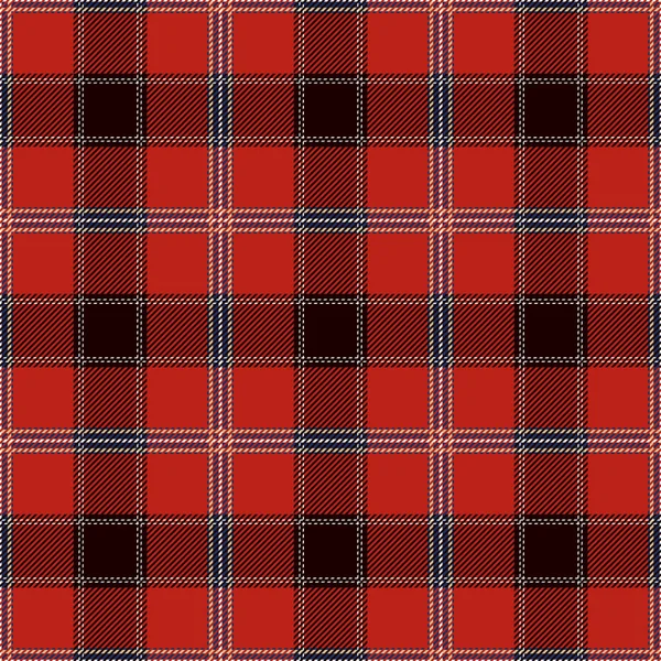 Modello tartan senza cuciture . — Vettoriale Stock