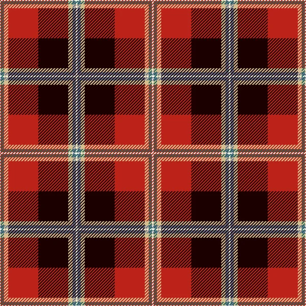 Sömlös tartan mönster — Stock vektor