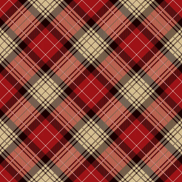 Sömlös tartan mönster — Stock vektor