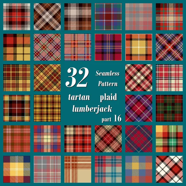 Set Tartan Seamless Modeli