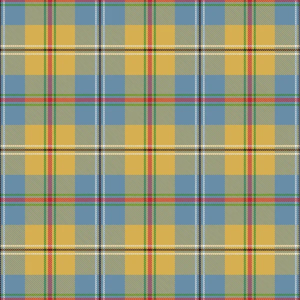 Geruite tartan naadloze patroon achtergrond — Stockvector