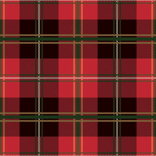 Plaid tartan senza soluzione di continuità modello di sfondo — Vettoriale Stock