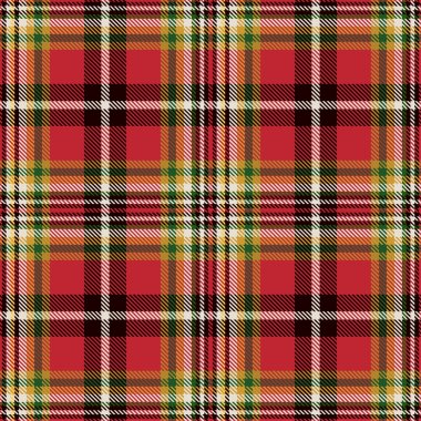 Ekose tartan Dikişsiz desen arka plan