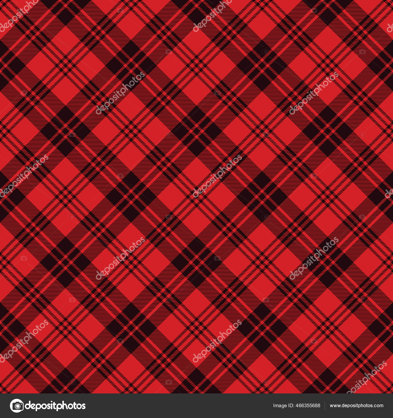 Tartan xadrez vermelho, branco, padrão foto de alta resolução