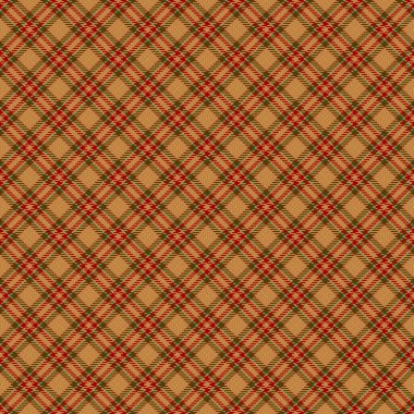 Tartan Kusursuz Bej, Kırmızı ve Yeşil Renkli Ekose Arkaplan. Flannel Gömlek desenleri. Duvar kağıtları için Moda Döşeme Vektörü ResmiComment.