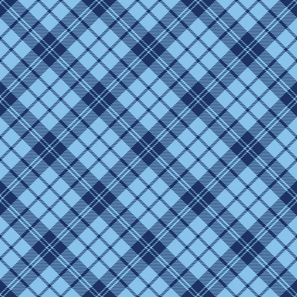 Tartan Seamless Pattern Background Blue Color Plaid 종이다 플란넬 페이퍼를 — 스톡 벡터