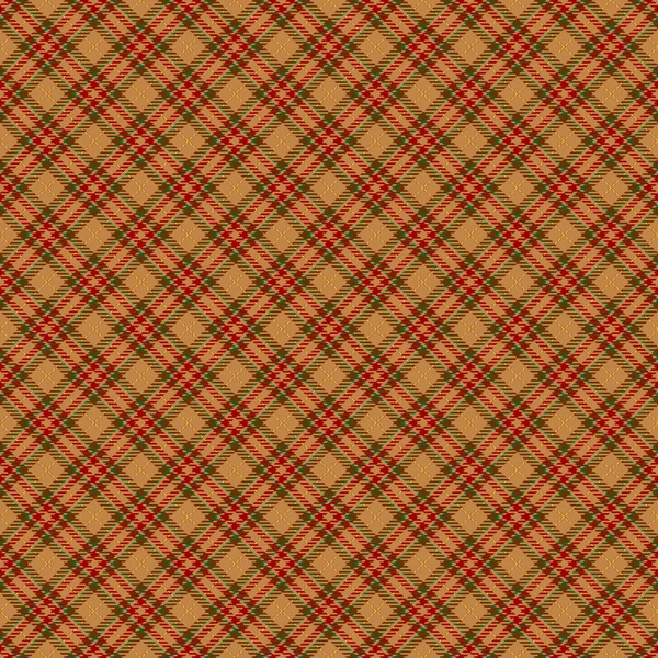 Tartan Seamless Pattern Background Μπεζ Κόκκινο Και Πράσινο Χρώμα Μοτίβα Διανυσματικά Γραφικά