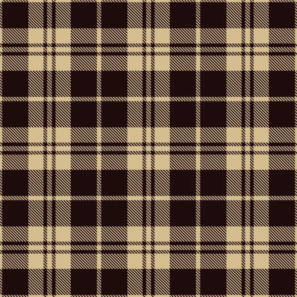 Tartan Seamless Pattern Background Μαύρο Και Μπεζ Χρώμα Μοτίβα Φανέλας Διανυσματικά Γραφικά